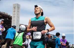 富士登山競走　山頂コース