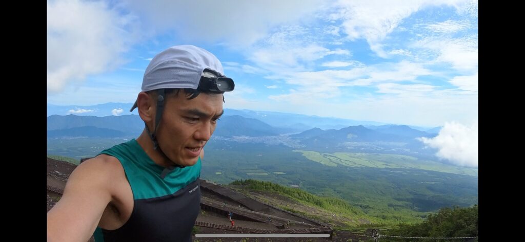 富士登山競走　山頂コース