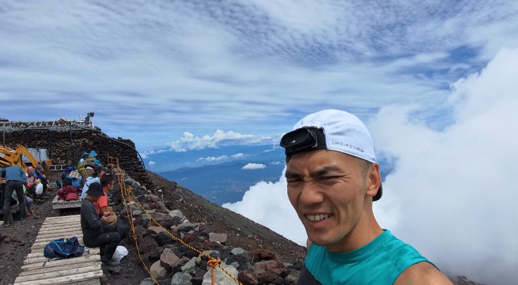 富士登山競走　山頂コース