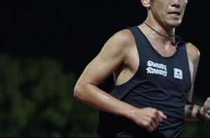 夏のマラソン距離走