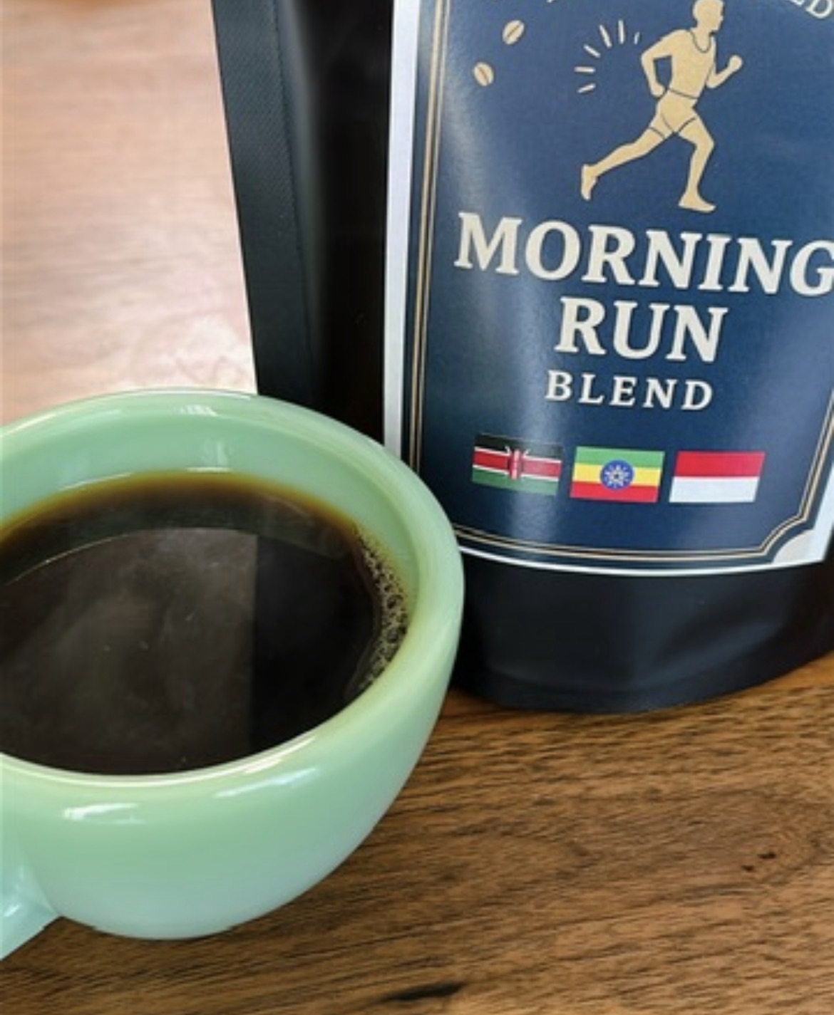 朝ラン前に飲むコーヒー「朝練ブレンド」